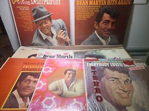 New ListingLot of 8 Vintage Dean Martin LP Records 12” 33 RPM Vinyl Albums Rat Pack
