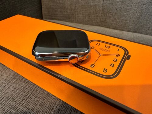 Apple Watch Hermes Series 9 45MM  Stainless Steel (Watch Only) New!