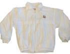 Vintage 80 s White Reebok Sport Jacket Windbreaker Womens Size Medium