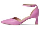 Naturalizer 27 Edit Danica Pink Leather Fashion Ankle Strap Pointed Toe Pump