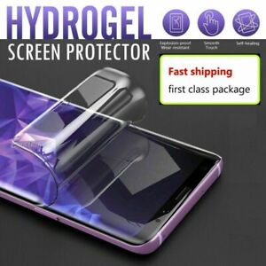 [2PK] For LG v30 v40 v50 G7 G8 Full Coverage Soft Hydrogel TPU Screen Protector