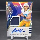 2020 Phoenix Justin Herbert Rookie Jersey AUTO Silver 47/50 RPA Chargers RM1