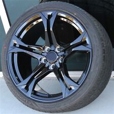 SET(4) Black Wheel/Tire Package 20x10/20x11 5x120 Chevy Camaro SS RS LS ZL1 Z28