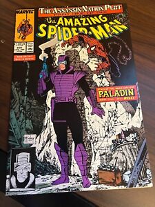 AMAZING SPIDER-MAN #320 Paladin Todd McFarlane Marvel VF 1989