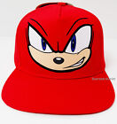 Knuckles Sonic The Hedgehog Baseball Cap Youth Strapback Gamer Hat New Sega