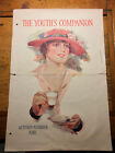 1916 YOUTHS COMPANION MAGAZINE OLGA HEESE COVER Childrens Page Color Postum ad