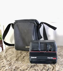 Polaroid Impulse  Camera  With Built In Flash
