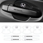 8pcs Invisible Car Door Handle Scratches Sticker Protector Film Decal for Honda (For: 2022 Acura MDX)