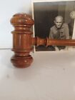Antique United Brotherhood of Carpenters and Joiners Union Gavel judge 10.5