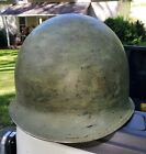 Vintage US Army M1? Helmet Steel Pot Swivel Bale No Liner