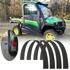 For John Deere Gator XUV 835R 4x Fender Flares Mud Flaps Extra Wide Wheel Arches (For: More than one vehicle)