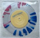 KATY PERRY Chained To The Rhythm - RARE Promo 7”Vinyl  Splatter Pink & Blue MINT