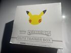 Pokemon Celebrations ETB Elite Trainer Box 25th Anniversary Factory Sealed