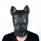 Role-Play Full Head-Mask Hood Cover Soft Padded Latex Rubber Puppy