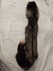 silver fox fur pelt