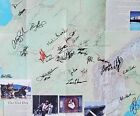 2007 Iditarod Sled Dog Race 30+ Rider Autograph 22x32 Official Race Trail Map