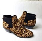 Cole Haan Gia Animal Print Ankle Booties Size 8.5
