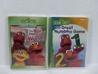 Sesame Street The Best Pet in the World & The Great Numbers Game (DVD) Lot of 2
