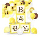 Baby Shower Centerpiece Baby Blocks Decoration Sunflower  “You Are My Sunshine”
