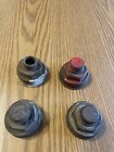 (4) Vintage Gas Oil Can Lid Or Gas Can Cap Or Spout For 2.5-5 Gallon Containers
