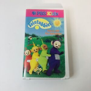 1998 PBS Kids Teletubbies- Dance with the Teletubbies VHS Tested
