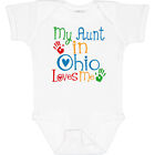 Inktastic My Aunt In Ohio Loves Me Baby Bodysuit Girl Boy Childs From Auntie Hws