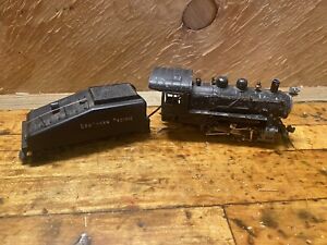 HO Scale Mantua Locomotive Undecorated With Southern Pacific Tender