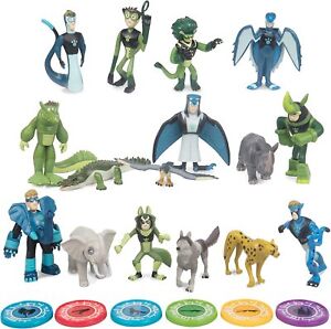 Wild Kratts Toys 22 Piece Collector Action Figure Set - Figures and Discs