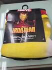 Marvel Iron Man Super Soft Micro-Raschel Throw Blanket 50