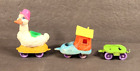 VINTAGE 1968 TOOTSIE TOY PLAYMATES MOTHER GOOSE TRAIN WITH 3 CARS