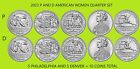 2023 P & D American Women Quarter 10 Coin Set - UNC - On Hand