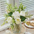 Fake Flowers in Vase Table Centerpieces Spring Flowers Artificial Flowers in ...