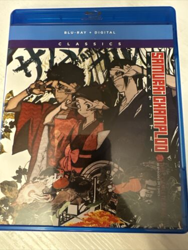 Samurai Champloo: The Complete Series (Blu-ray) Rare OOP! Excellent Disc!