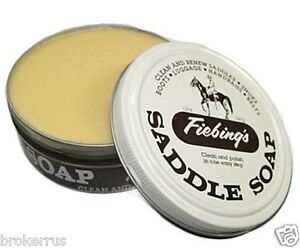 Fiebing's LEATHER SADDLE SOAP White Paste Cleaner Conditioner 12 oz SOAP97T012Z