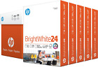 HP Printer Paper | 8.5 X 11 Paper | Brightwhite 24 Lb | 5 Ream Case - 2500 Sheet
