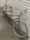 Very rare Vintage 26in   Schwinn Twin Deluxe Tandem Bicycle Red