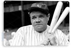 Babe Ruth On Deck Baseball History Sports Metal Decor Tin Sign B853