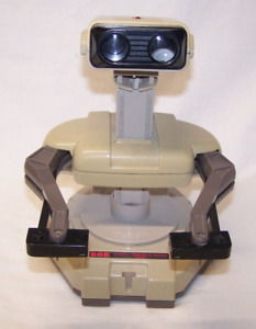Nintendo NES R.O.B. Rob the Robot-Robotic Operating Buddy Original 1985-PLZ READ