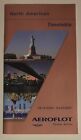 Aeroflot Russian Airlines system timetable 10/29/2000 winter