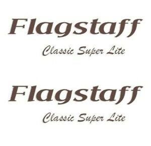 Flagstaff Classic Super Lite RV Decals (Set Of 2) – OEM New Oracle