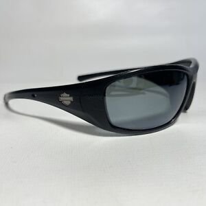 Harley-Davidson Wiley-X Tank Sunglasses Black Wrap Frames Black Lenses