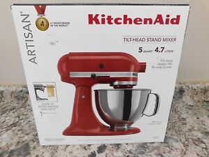 KitchenAid Artisan Series 5 Quart Tilt-Head Stand Mixer - Empire Red KSM150PSER
