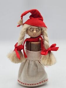 Hand Made Charming Rustic Doll Finland