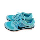 Nike Flex Run Sneakers Women’s Size 9 Blue Running Shoes 2015 #709021-405