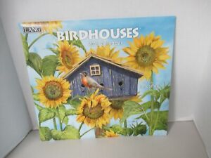 Lang 2021 Wall Calendar Field Guide Bird Houses Tim  Coffey Artwork  Brand New