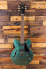 Epiphone ES-335 Traditional Pro Semi-Hollow Electric Guitar Green DAMAGED