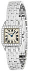 Cartier Santos Demoiselle 18kt White Gold Diamond Women's Watch WF9003Y8