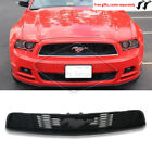 For 2010 2011 2012 Ford Mustang Base Black Bumper Upper Grille Front Grill