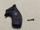 USED PACHMAYR SMITH & WESSON J FRAME BLACK RUBBER COMPAC GRIPS ROUND BUTT ROUGH
