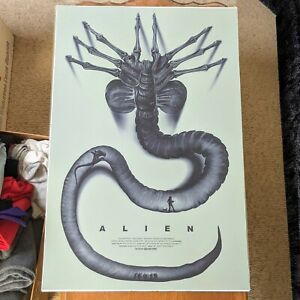 NYCC 2018 Alien Facehugger Limited Edition Poster Print Mondo 24x36